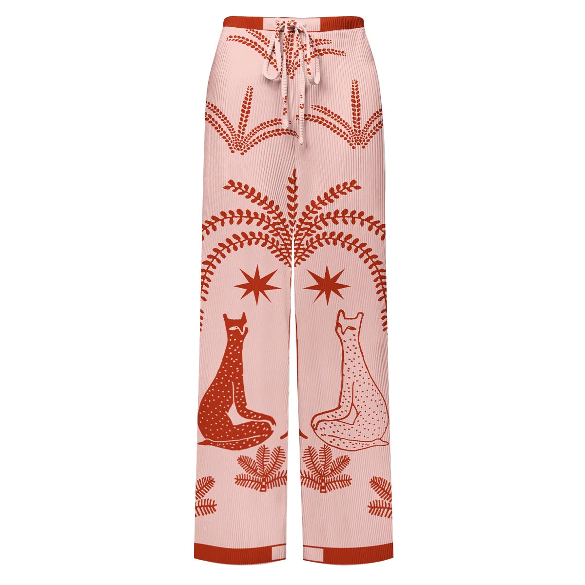 Boho Safari Animal & Palm Tree One-Piece Swimsuit&Skirt&Pants