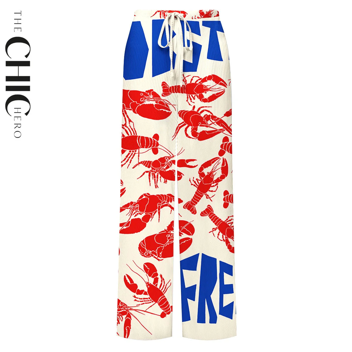 Seafood Lobster Crustacean Chic One-Piece Swimsuit&Skirt&Pants