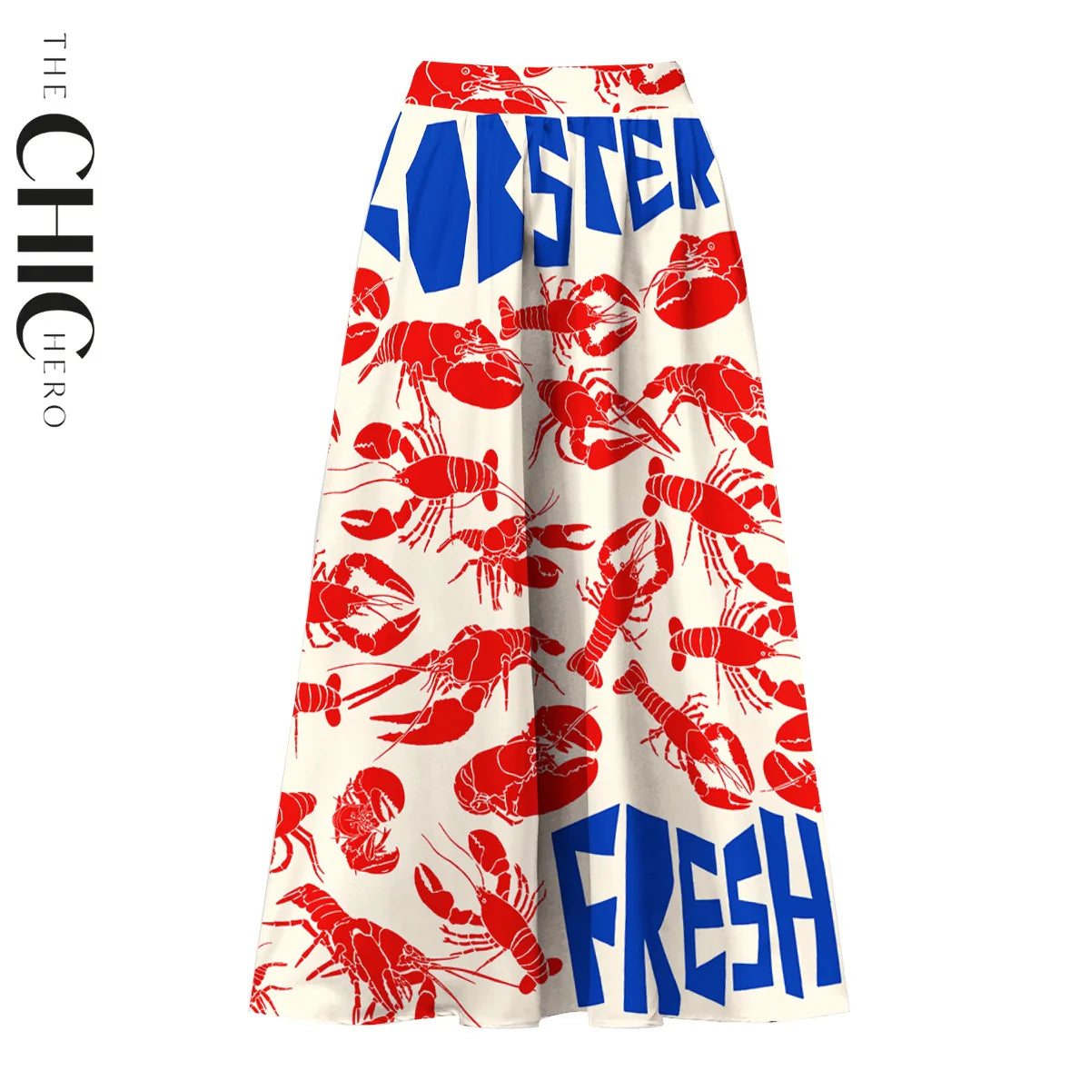 Seafood Lobster Crustacean Chic One-Piece Swimsuit&Skirt&Pants