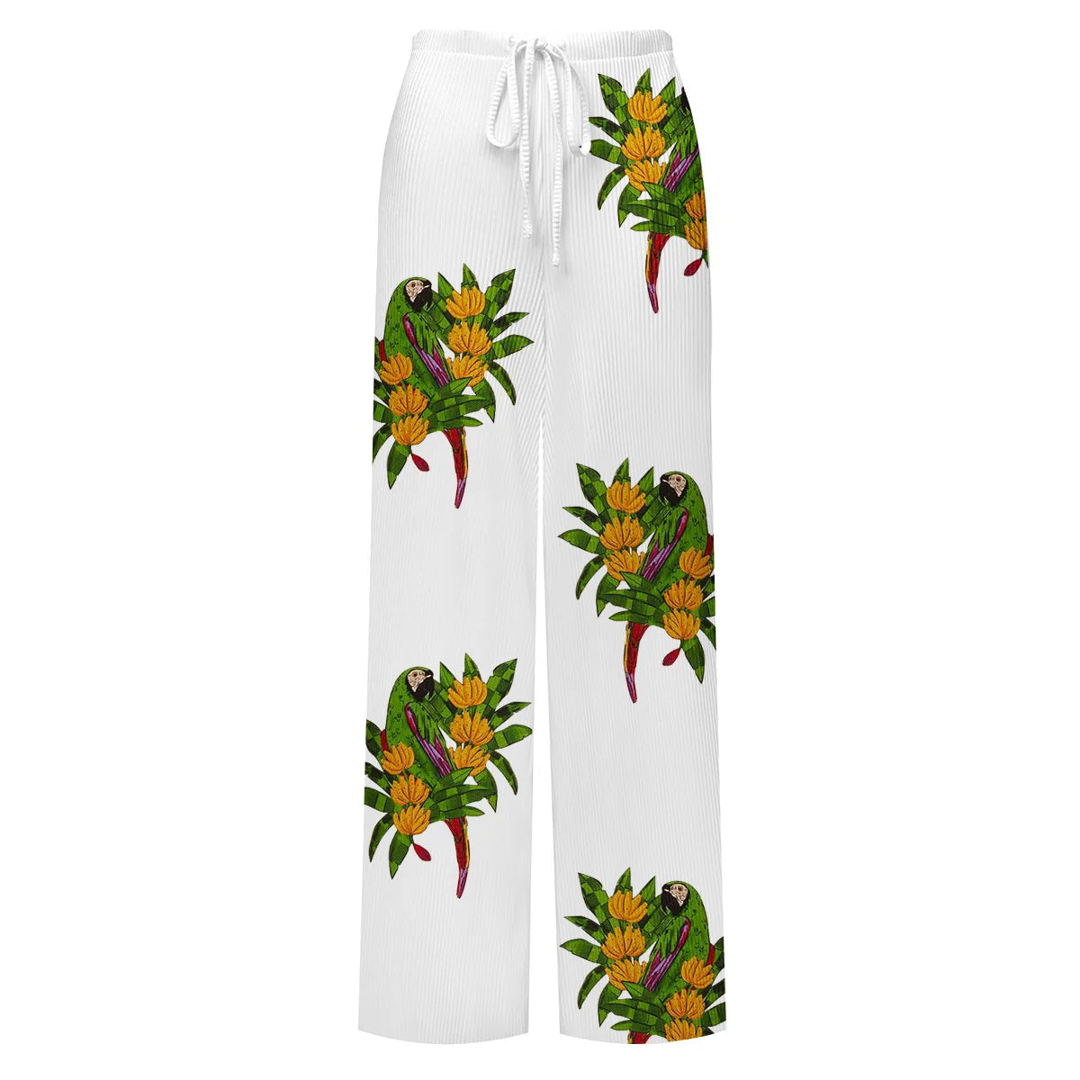 Tropical Parrot Print Boho Jungle Vibes  One-Piece Swimsuit&Skirt