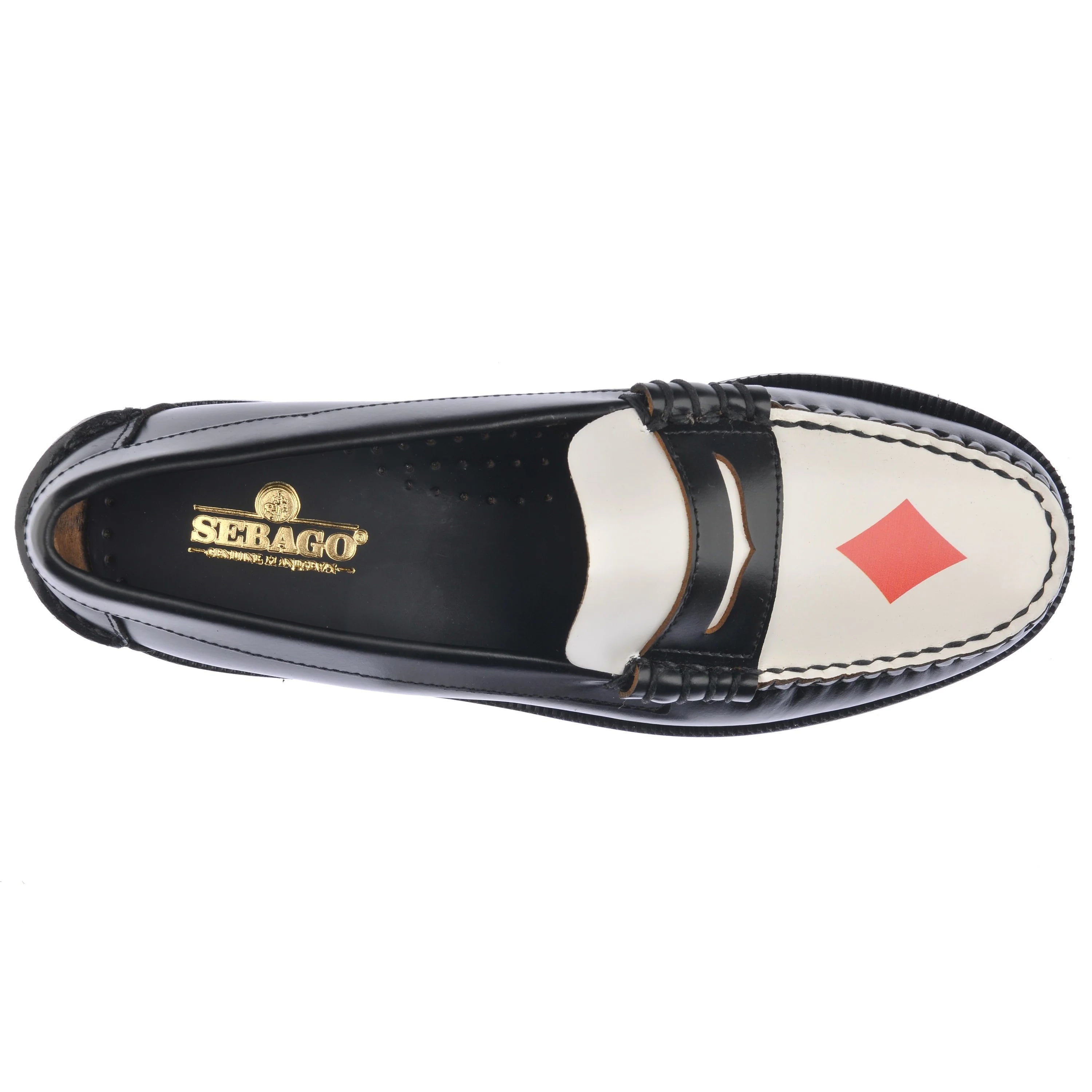 Classic Dan Gambling - Black / White / Red