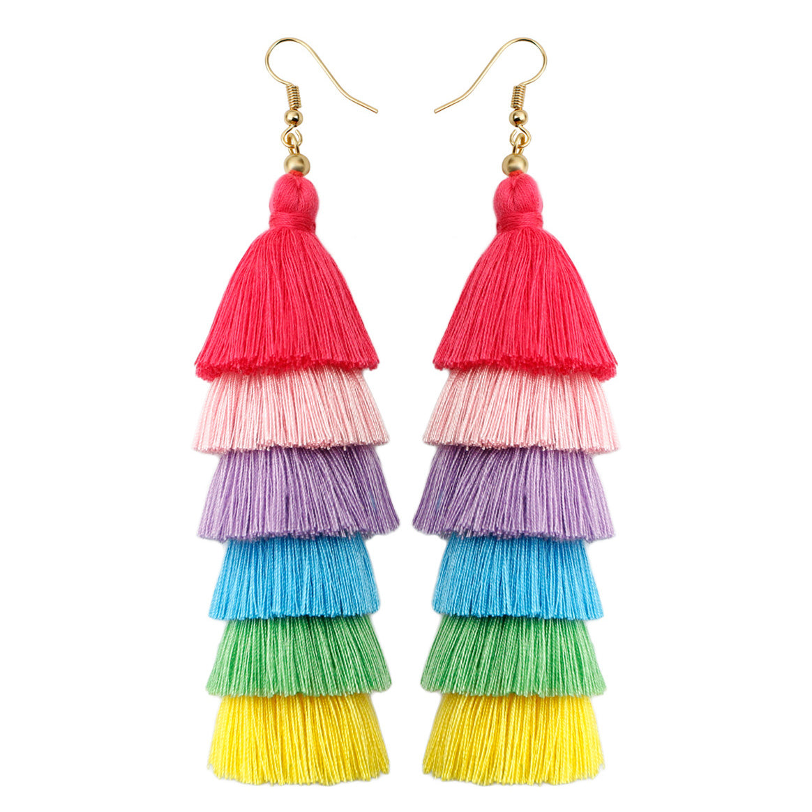 Bohemian Rainbow Earrings