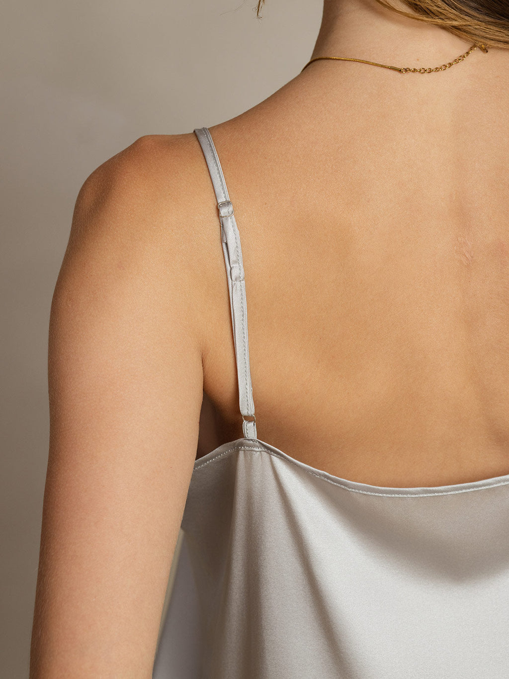 19Momme Silk Spaghetti Strap Camisole Top