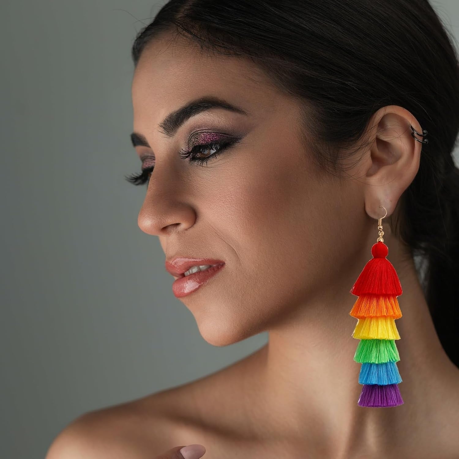 Bohemian Rainbow Earrings