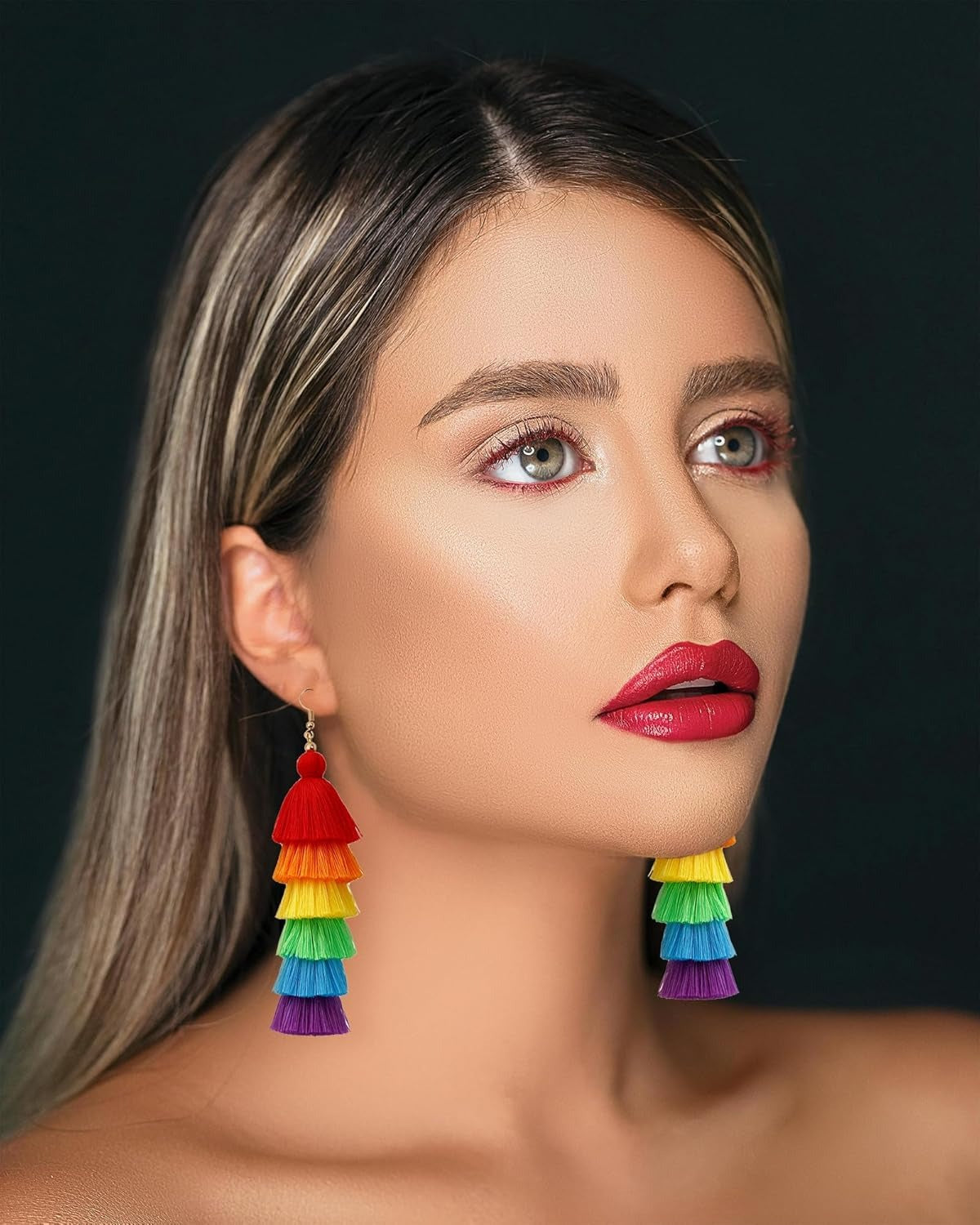 Bohemian Rainbow Earrings