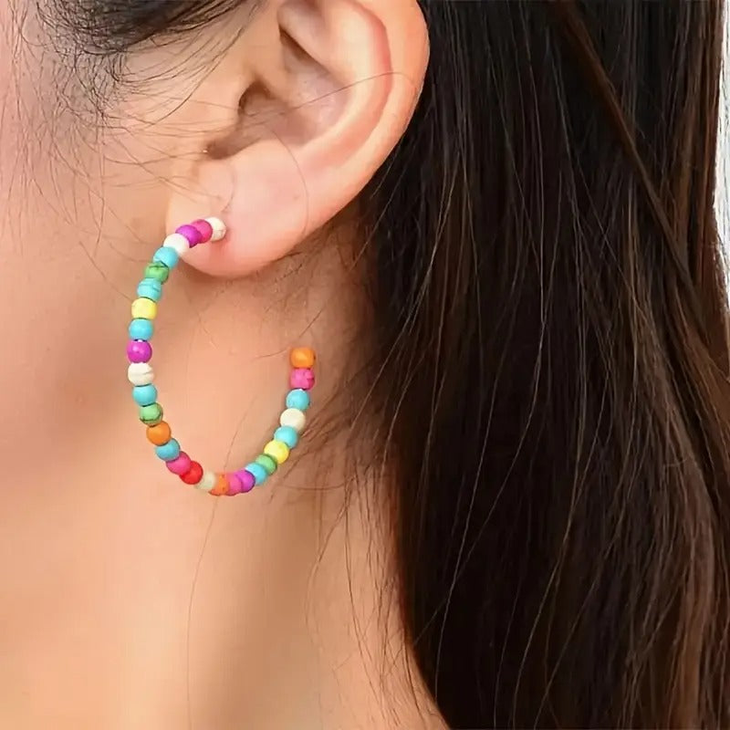 Bohemian Rainbow Earrings