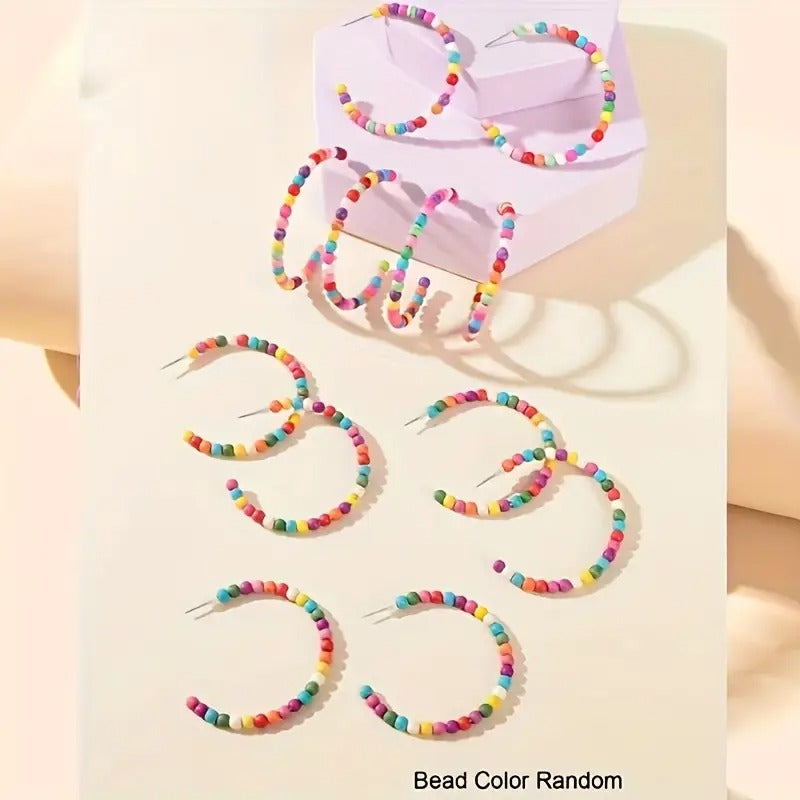 Bohemian Rainbow Earrings