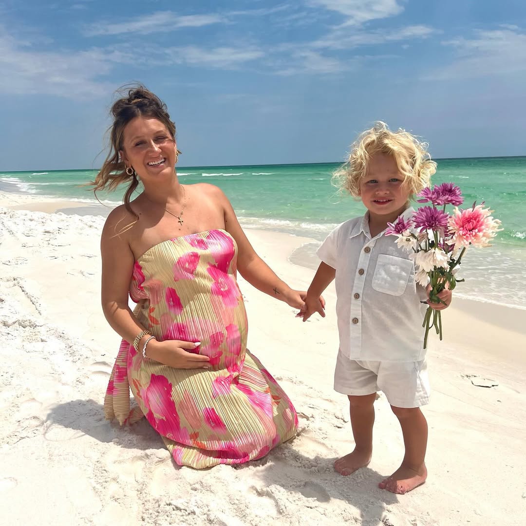 Floral Print Pleated Tie Back Strapless Maxi Dress
